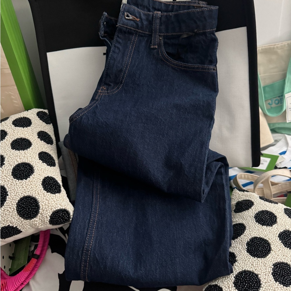 Kate Spade ♠️ Target 🎯 Women’s Dark Blue Cuffed Jeans Size 4